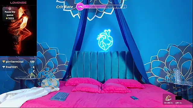 Snapshot of Lunamistyc chatting on October 10, 2025, 7:47 pm Lunamistyc online show from October 10, 2025, 7:47 pm