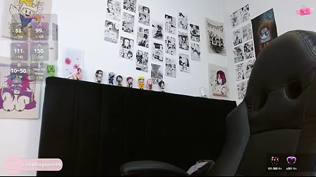 Snapshot of CelesteAyase chatting on October 4, 2025, 1:18 am CelesteAyase online show from October 4, 2025, 1:18 am