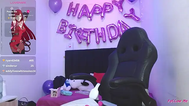 Snapshot of CelesteAyase chatting on March 15, 2025, 6:25 am CelesteAyase online show from March 15, 2025, 6:25 am