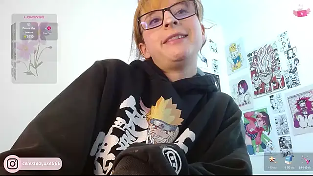 Snapshot of CelesteAyase chatting on October 29, 2025, 2:21 am CelesteAyase online show from October 29, 2025, 2:21 am