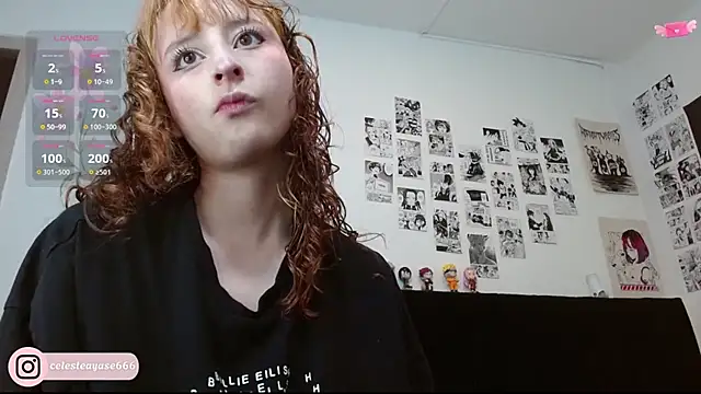 Snapshot of CelesteAyase chatting on October 2, 2025, 2:04 am CelesteAyase online show from October 2, 2025, 2:04 am