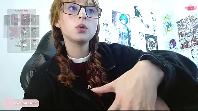 Snapshot of CelesteAyase chatting on October 30, 2025, 12:53 am CelesteAyase online show from October 30, 2025, 12:53 am