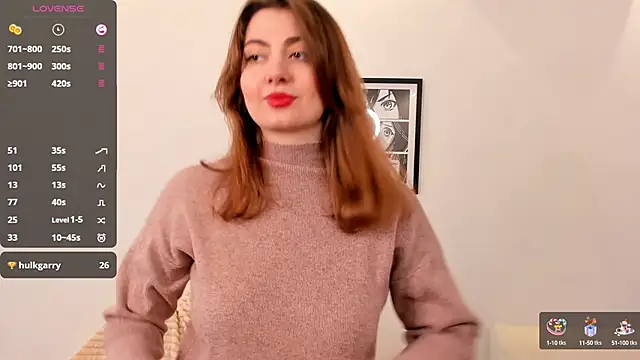 Snapshot of AraHadwin chatting on December 22, 2024, 8:38 am AraHadwin online show from December 22, 2024, 8:38 am