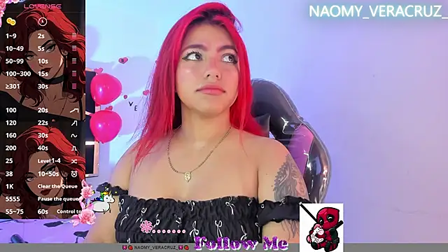 Snapshot of Naomy_veracruz_ chatting on February 25, 2025, 1:00 pm Naomy veracruz online show from February 25, 2025, 1:00 pm