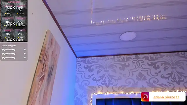 Ariana Pierce online show from March 9, 2025, 7:12 am