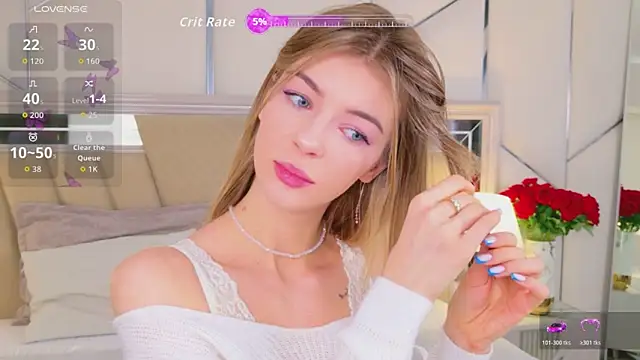 MeganMour online show from March 10, 2026, 5:17 pm