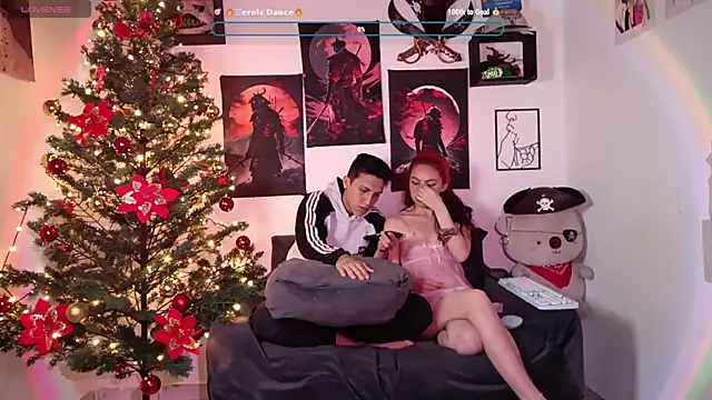 Ambar and daimon  online show from December 4, 2025, 9:58 pm