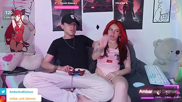 Snapshot of Ambar_and_daimon_ chatting on October 30, 2025, 7:06 am Ambar and daimon online show from October 30, 2025, 7:06 am