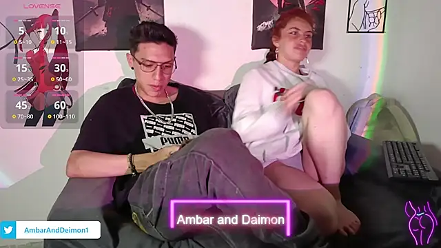 Snapshot of Ambar_and_daimon_ chatting on September 9, 2025, 11:08 am Ambar and daimon online show from September 9, 2025, 11:08 am