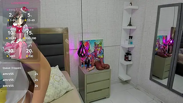 Snapshot of LOLAMAXI chatting on October 9, 2025, 2:56 am LOLAMAXI online show from October 9, 2025, 2:56 am