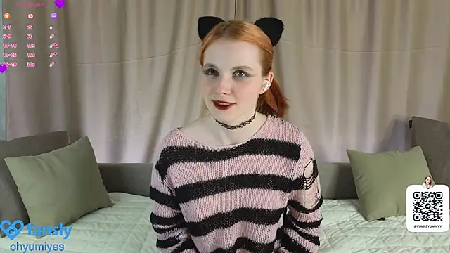 Snapshot of OhYumiYes chatting on March 4, 2025, 9:54 pm OhYumiYes online show from March 4, 2025, 9:54 pm