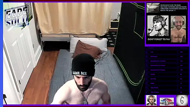 Snapshot of Faded-Solo chatting on March 22, 2025, 7:15 am Faded-Solo online show from March 22, 2025, 7:15 am