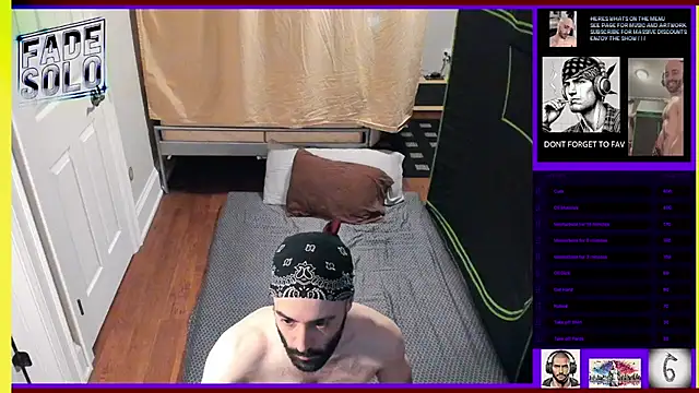 Snapshot of Faded-Solo chatting on March 17, 2025, 8:40 pm Faded-Solo online show from March 17, 2025, 8:40 pm