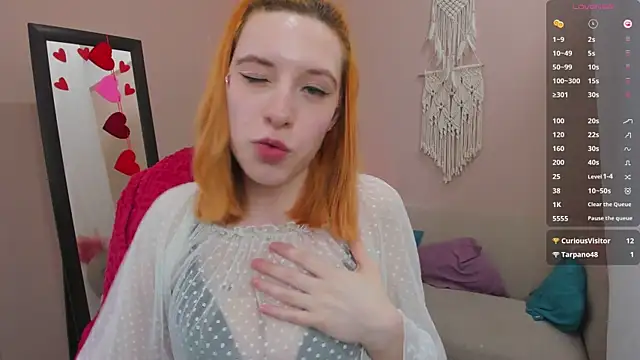 Mikka Blush online show from February 23, 2025, 4:50 am