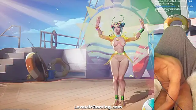 Snapshot of lovemirgaming chatting on September 25, 2025, 2:23 pm lovemirgaming online show from September 25, 2025, 2:23 pm