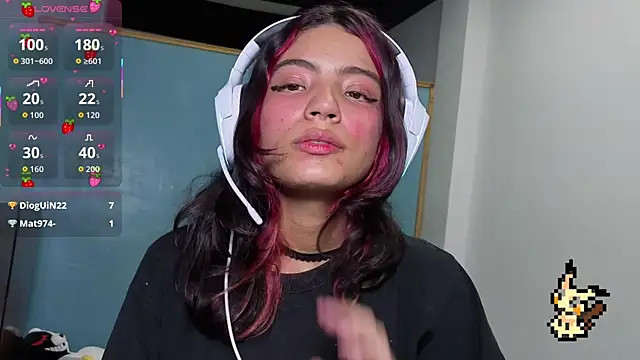 Snapshot of Lovelyamyy chatting on September 22, 2025, 5:46 am Lovelyamyy online show from September 22, 2025, 5:46 am