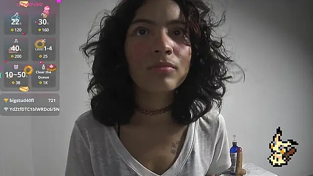 Snapshot of Lovelyamyy chatting on March 18, 2025, 3:34 am Lovelyamyy online show from March 18, 2025, 3:34 am