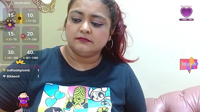  hannacurvy online show from March 11, 2025, 4:40 pm