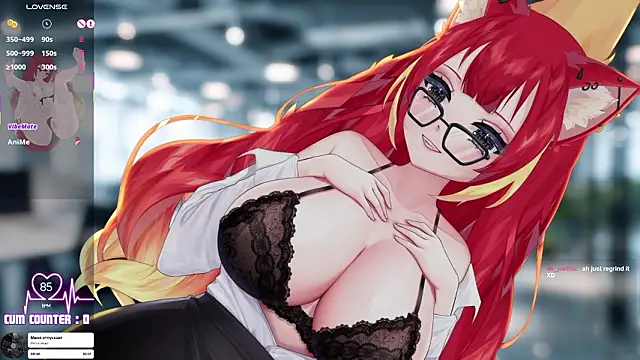 LewdKira VT online show from February 17, 2026, 6:38 pm