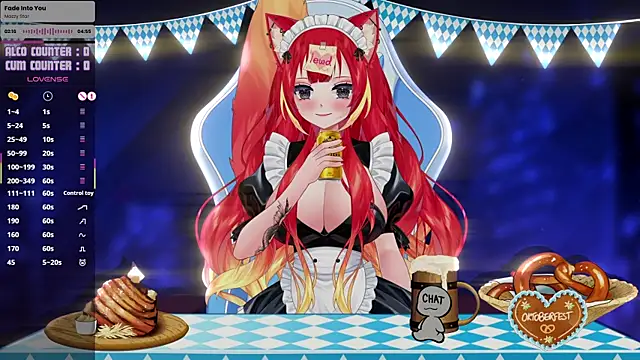 LewdKira VT online show from October 4, 2025, 3:35 pm