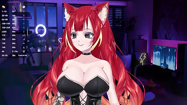 LewdKira VT online show from February 1, 2025, 10:05 am