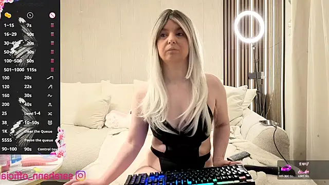 SarahAnnXXX online show from March 11, 2026, 8:25 pm