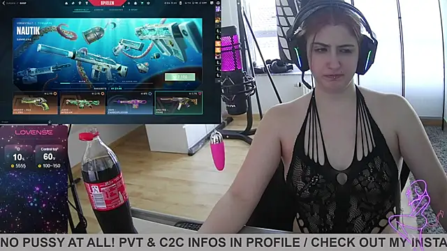 Gamergirl-Linela online show from February 23, 2025, 4:13 pm