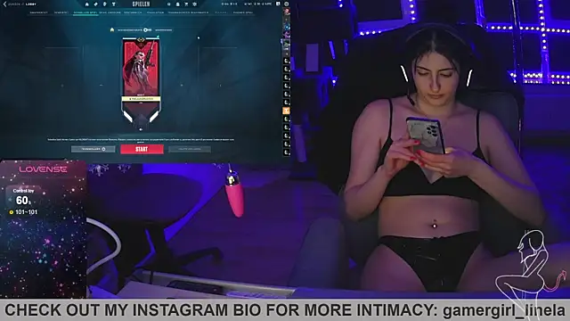 Gamergirl-Linela online show from November 29, 2025, 8:53 pm