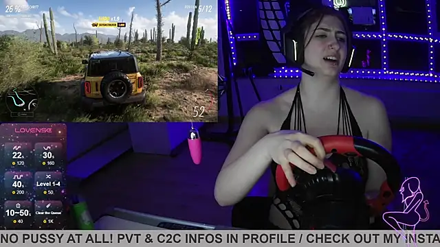 Gamergirl-Linela online show from February 23, 2025, 7:17 pm