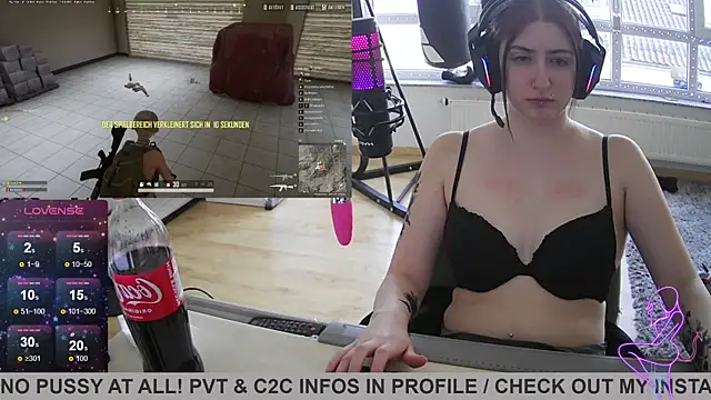 Gamergirl-Linela online show from February 17, 2025, 3:22 pm