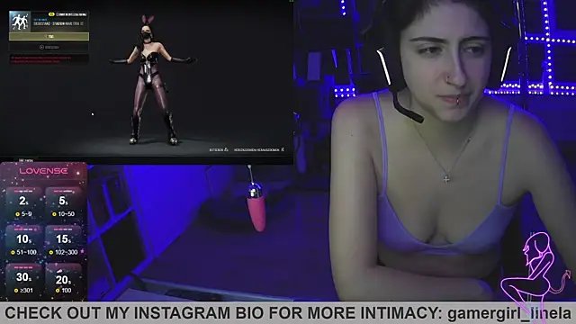 Snapshot of Gamergirl-Linela chatting on October 15, 2025, 10:07 pm Gamergirl-Linela online show from October 15, 2025, 10:07 pm