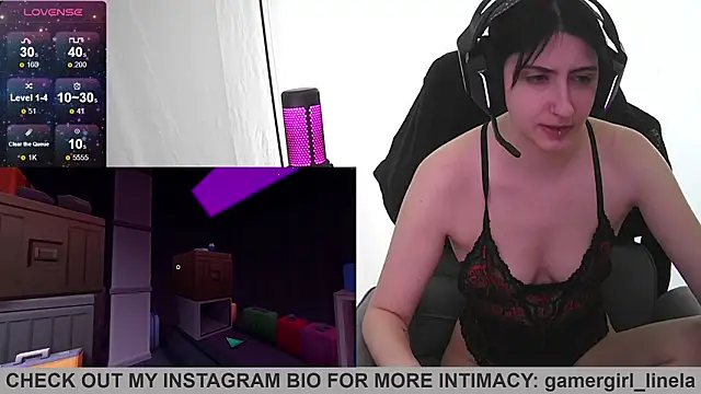 Gamergirl-Linela online show from March 8, 2026, 2:09 pm