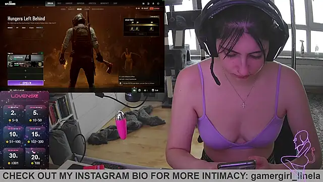 Snapshot of Gamergirl-Linela chatting on October 4, 2025, 1:45 pm Gamergirl-Linela online show from October 4, 2025, 1:45 pm