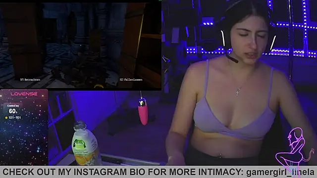 Snapshot of Gamergirl-Linela chatting on October 20, 2025, 9:48 pm Gamergirl-Linela online show from October 20, 2025, 9:48 pm