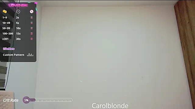 Carolblonde online show from February 25, 2025, 4:14 am