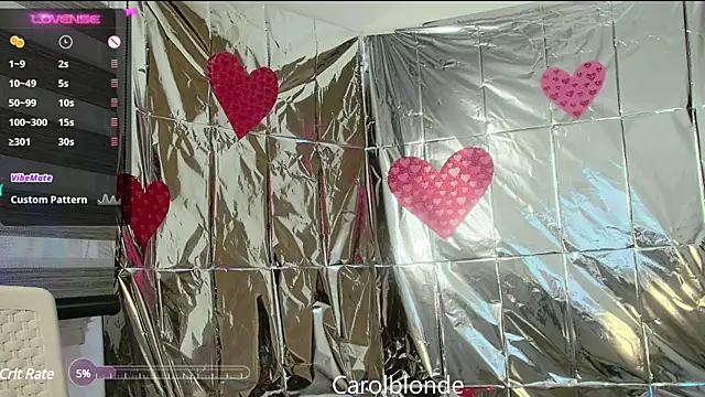 Carolblonde online show from February 28, 2025, 8:09 am