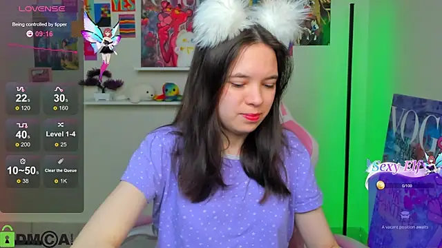Chio Mio online show from March 16, 2025, 9:38 am
