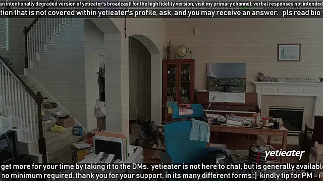 Snapshot of yetieater chatting on March 10, 2025, 5:29 pm yetieater online show from March 10, 2025, 5:29 pm