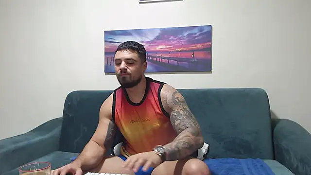 Tiberius hunk online show from November 20, 2025, 4:57 am