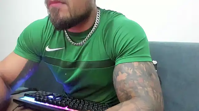 Tiberius hunk online show from March 14, 2025, 9:32 pm