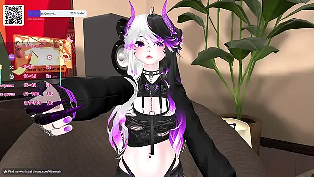 Kitten Lush online show from March 22, 2025, 11:31 pm