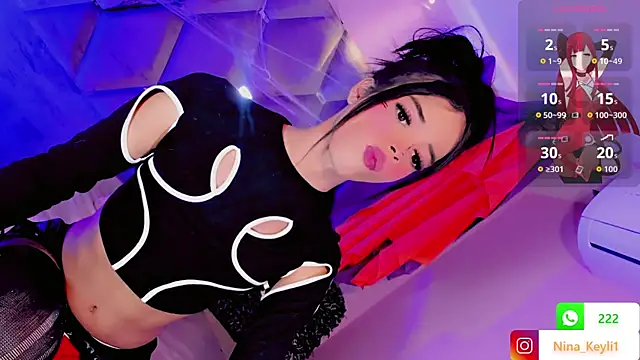 Snapshot of Nina_Keyli chatting on October 26, 2025, 8:31 pm Nina Keyli online show from October 26, 2025, 8:31 pm