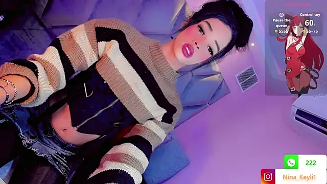 Snapshot of Nina_Keyli chatting on September 22, 2025, 7:53 pm Nina Keyli online show from September 22, 2025, 7:53 pm