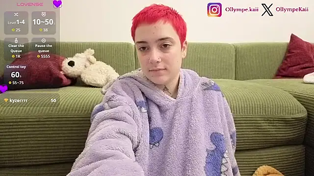 OllympeKaii online show from April 2, 2026, 3:35 am