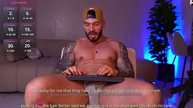 OLIVER COLT online show from October 29, 2025, 3:05 am