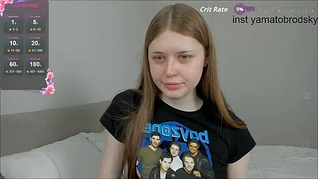 Snapshot of YamatoBrodsky chatting on October 5, 2025, 7:04 pm YamatoBrodsky online show from October 5, 2025, 7:04 pm