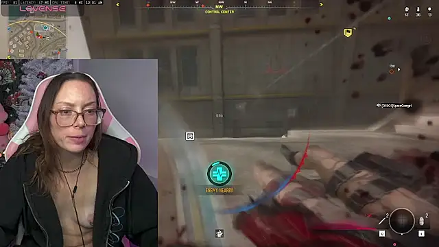 Snapshot of SpaceCowWhore chatting on January 7, 2026, 5:01 am SpaceCowWhore online show from January 7, 2026, 5:01 am