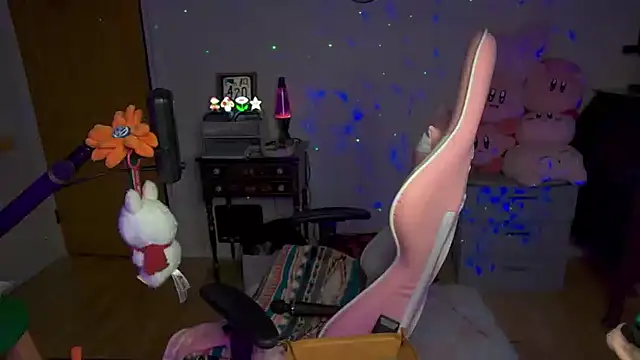 SpaceCowWhore online show from March 1, 2026, 10:32 pm