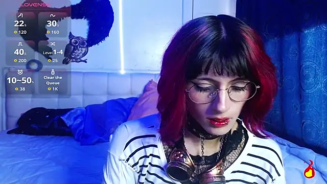 Snapshot of goth_minerva chatting on October 1, 2025, 1:48 pm goth minerva online show from October 1, 2025, 1:48 pm