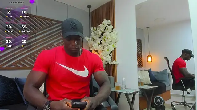 Snapshot of MarcusBlack_ chatting on October 15, 2025, 12:13 pm MarcusBlack  online show from October 15, 2025, 12:13 pm